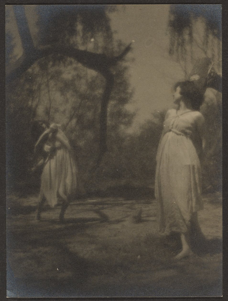 [Dansers in de tuin]. door Louis Fleckenstein