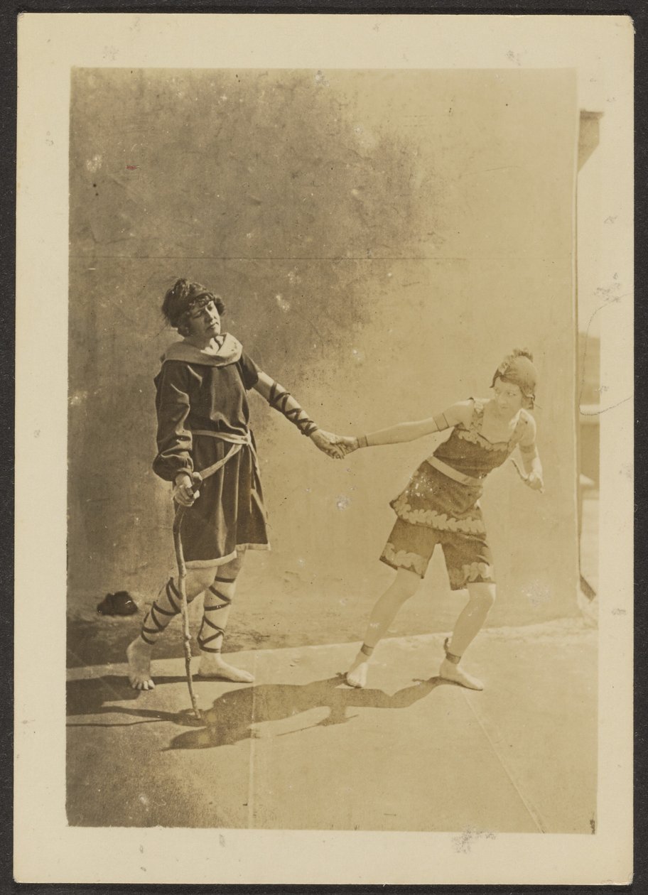 [Dansers op het dak]. door Louis Fleckenstein
