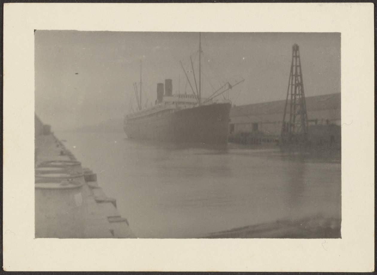 [Gedokt schip] door Louis Fleckenstein