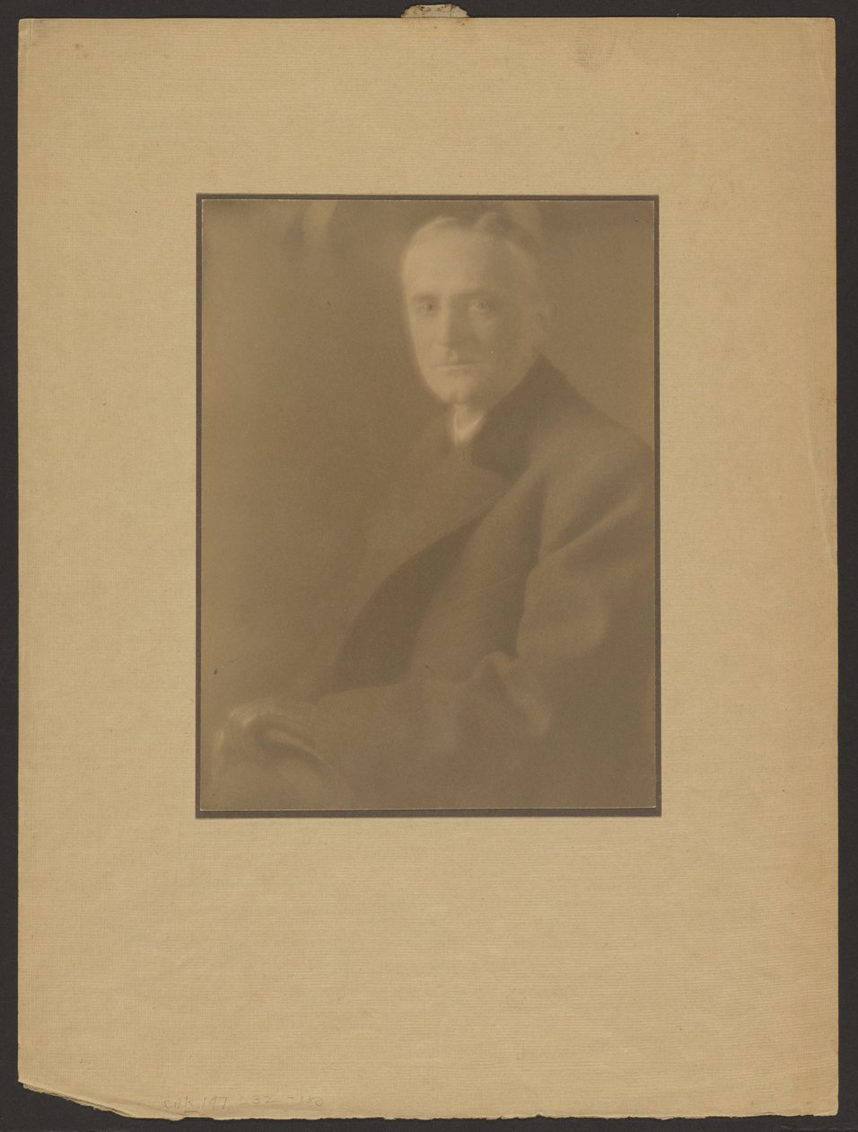 Portret van Mr. George Eastman door Louis Fleckenstein