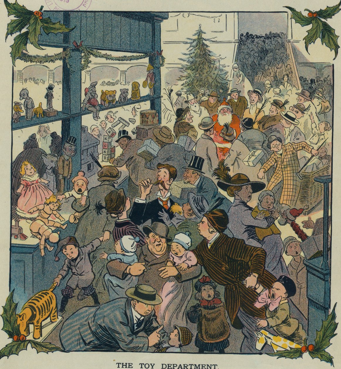 Speelgoedafdeling, VS 1910s door Louis Glackens