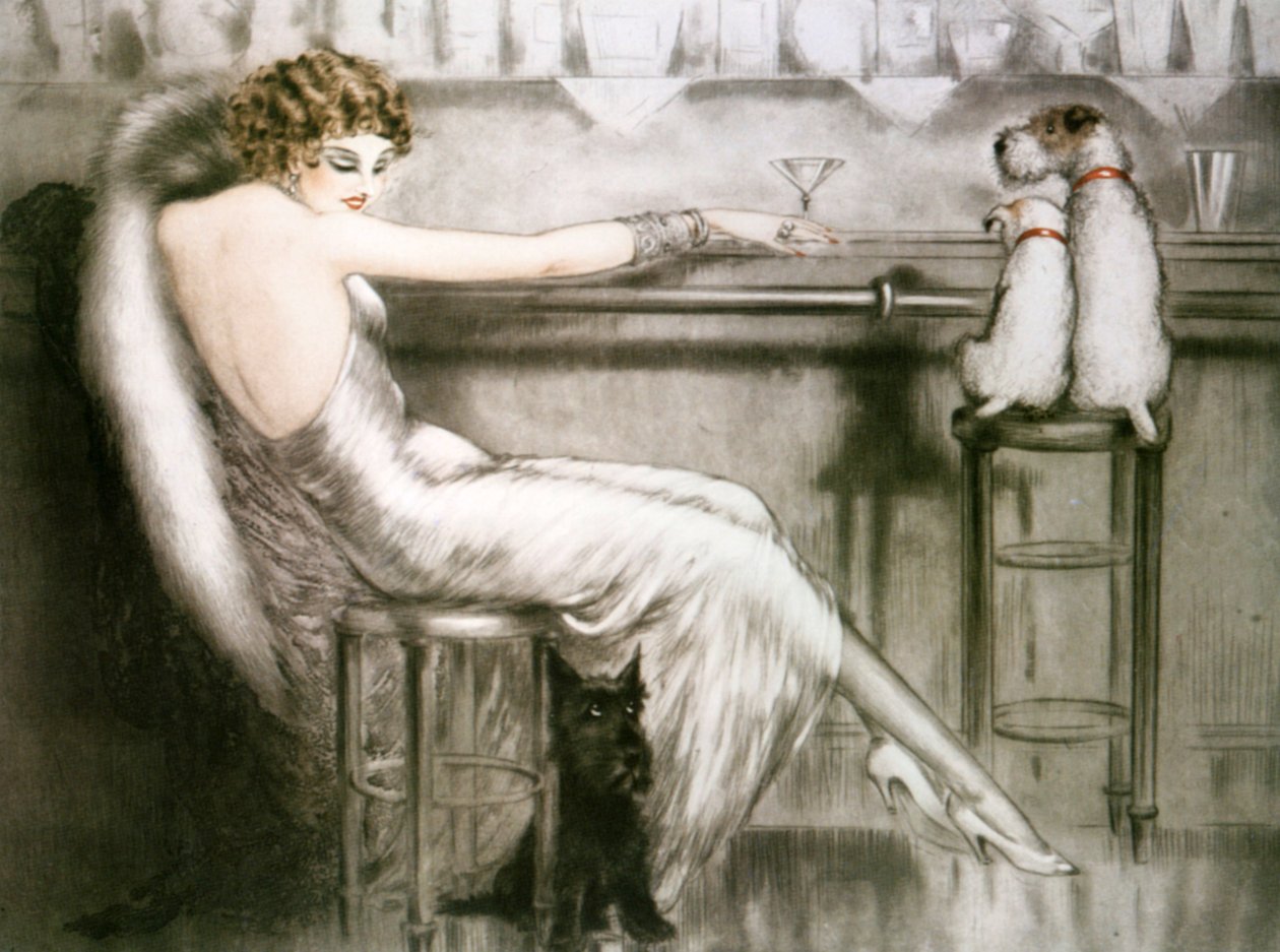 Boekillustratie door Louis Icart