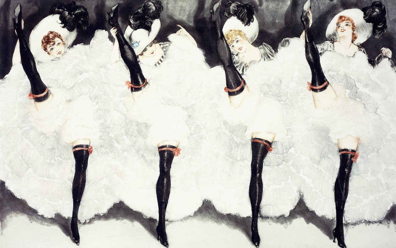 Can Can door Louis Icart