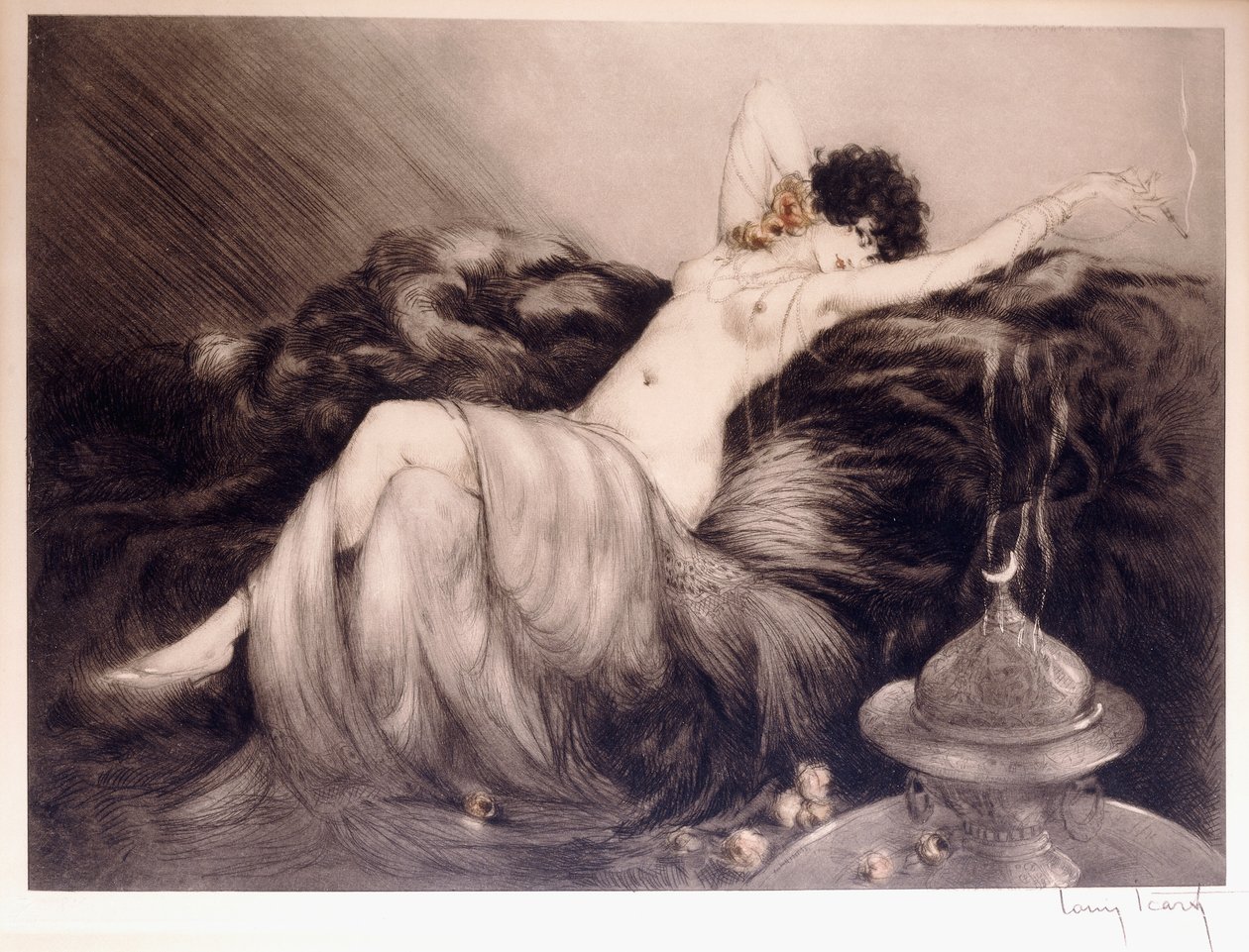 Rook door Louis Icart