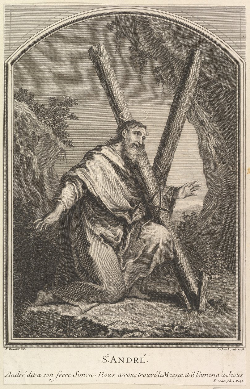 Sint André door Louis Jacob