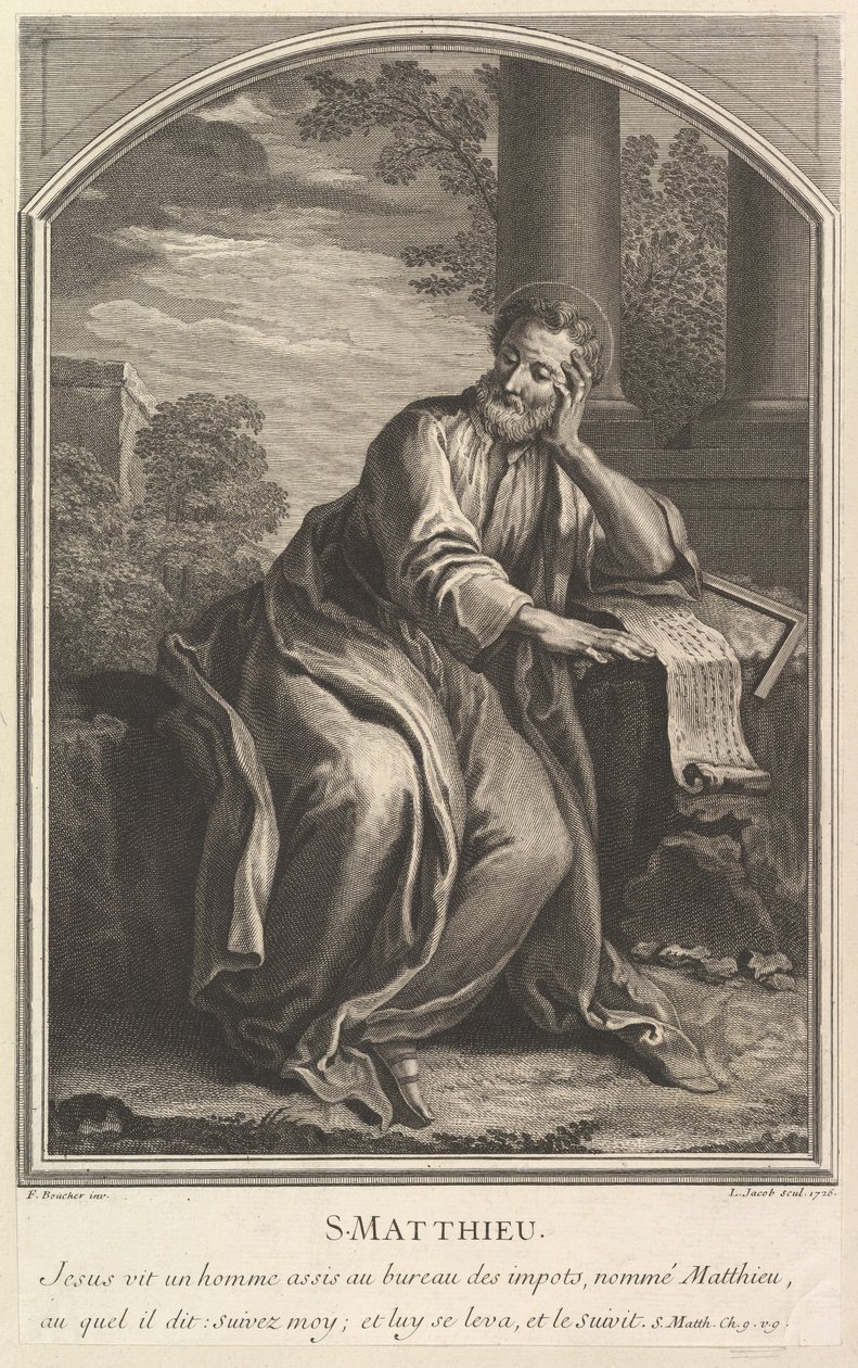 Sint Matteüs door Louis Jacob