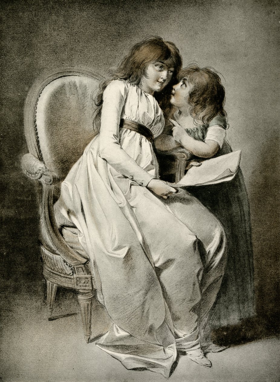 De twee zusters door Louis Leopold Boilly