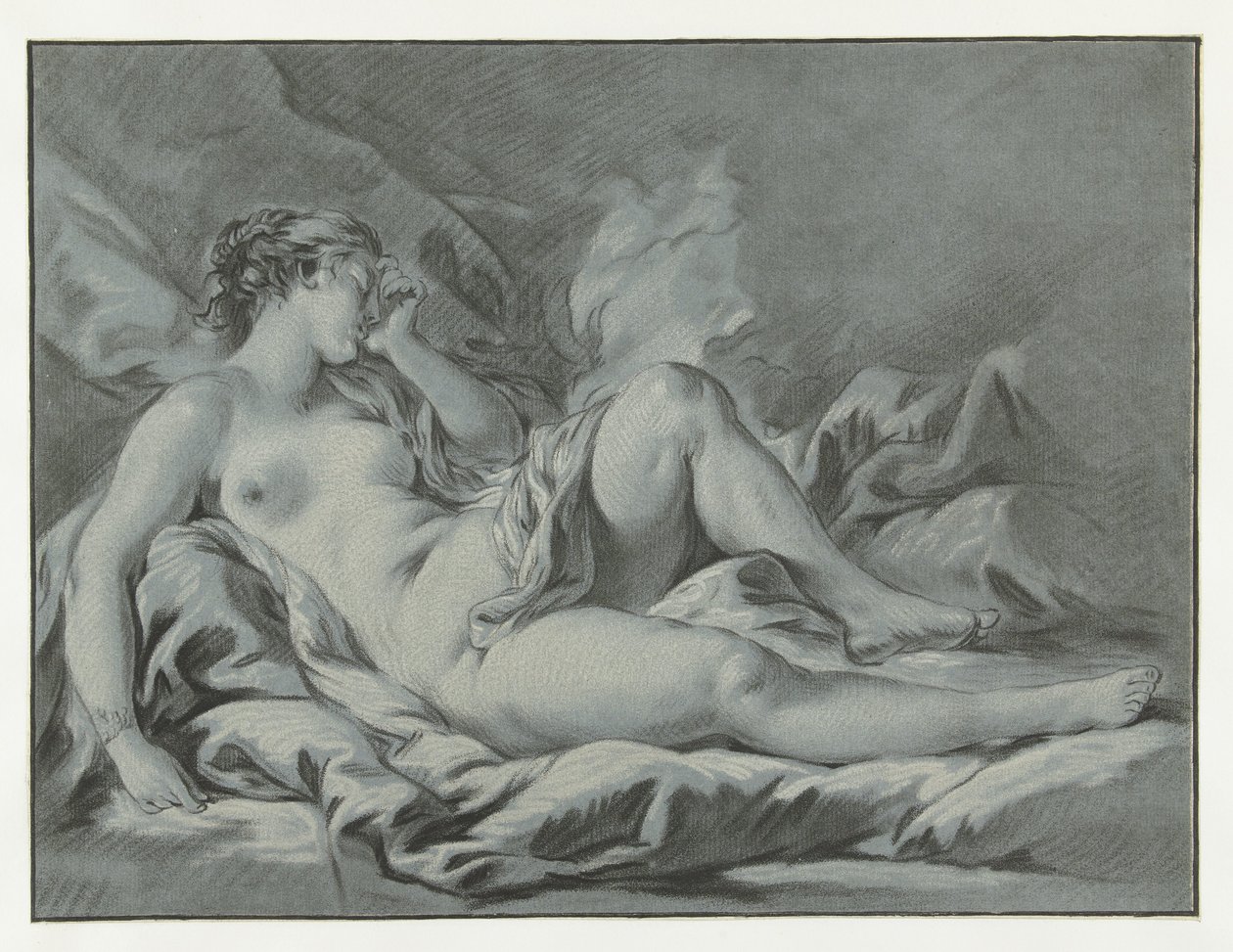 Slapende Venus door Louis Marin Bonnet
