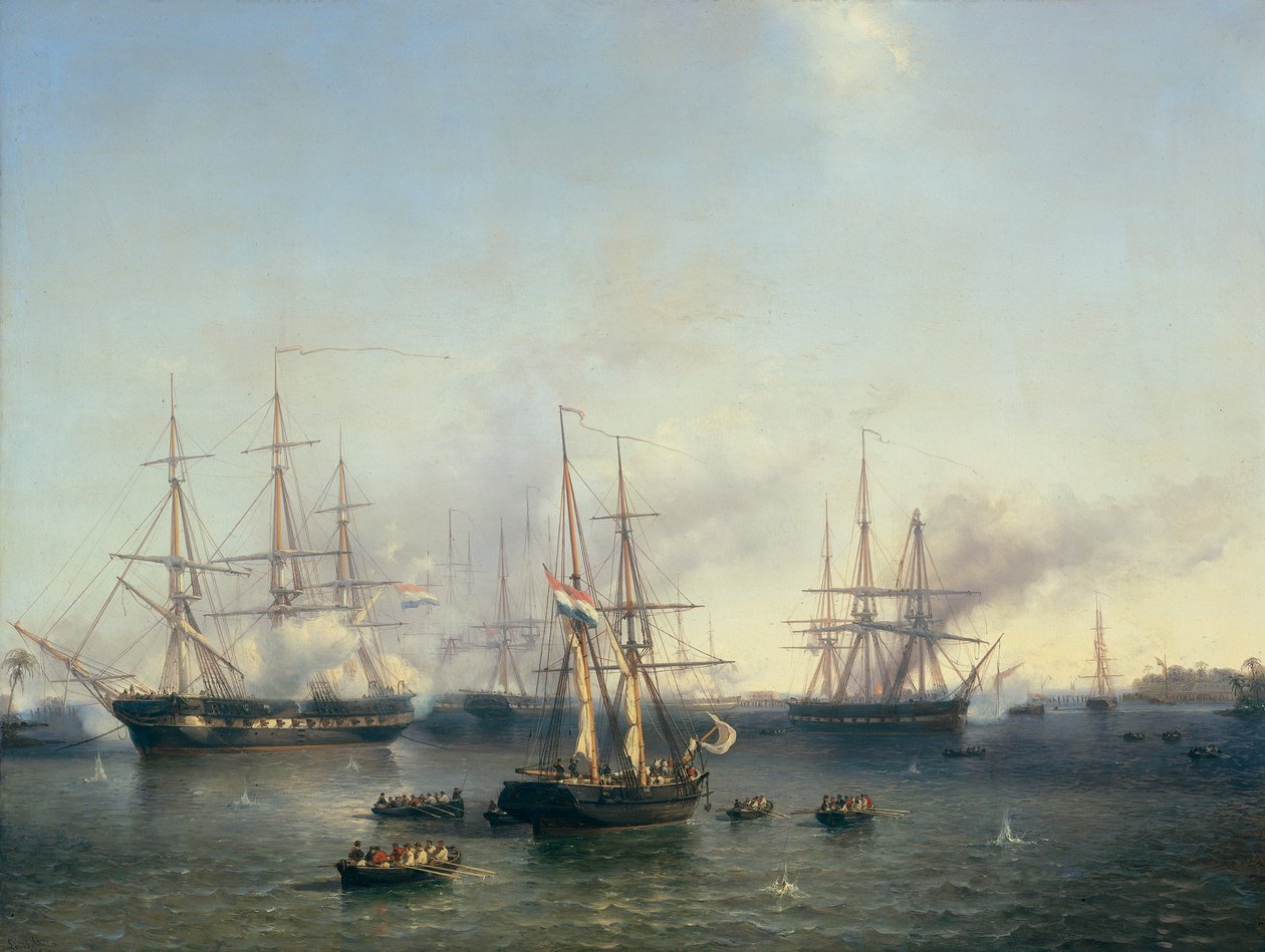 De verovering van Palembang (Sumatra) door Louis Meijer