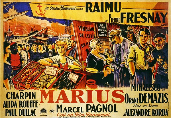 Marius poster door Louis Ollier