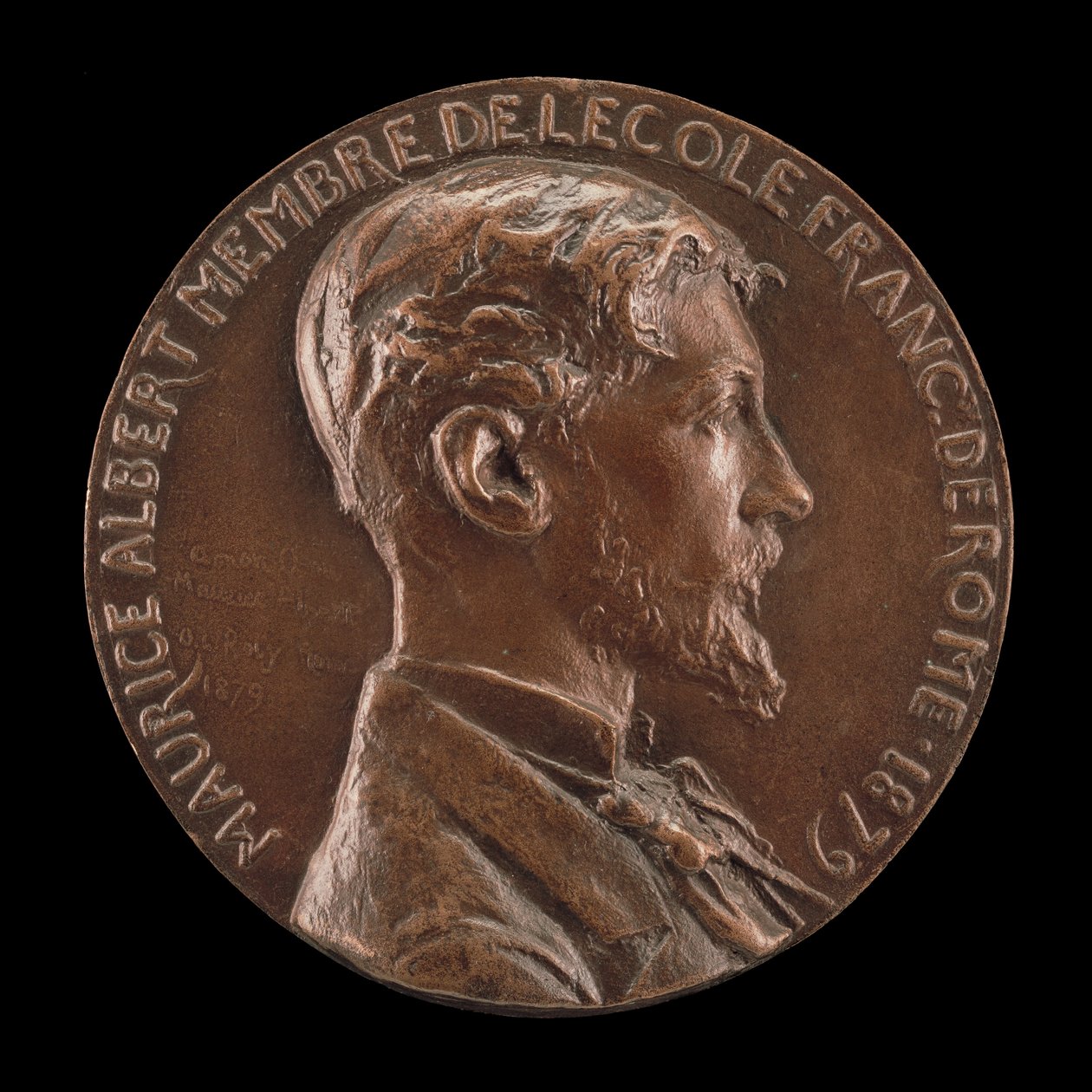 Maurice Albert door Louis Oscar Roty