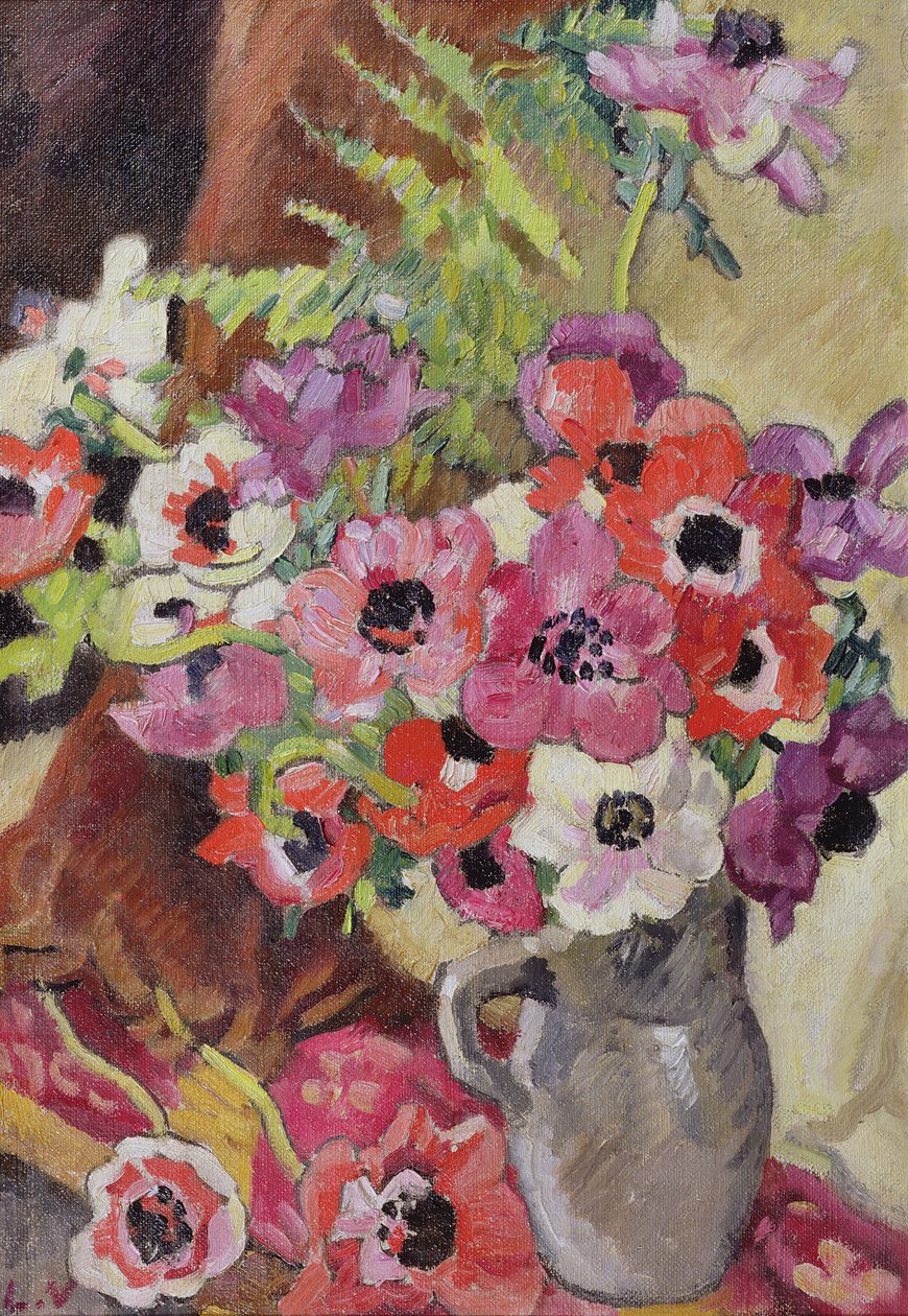 Anemonen door Louis Valtat
