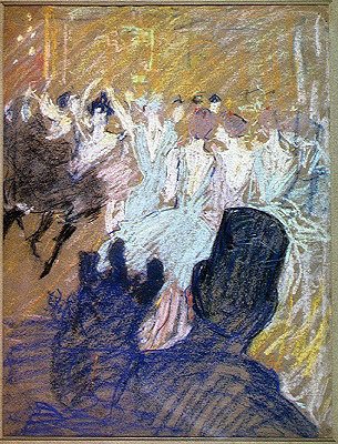 In het cabaret door Louis Valtat