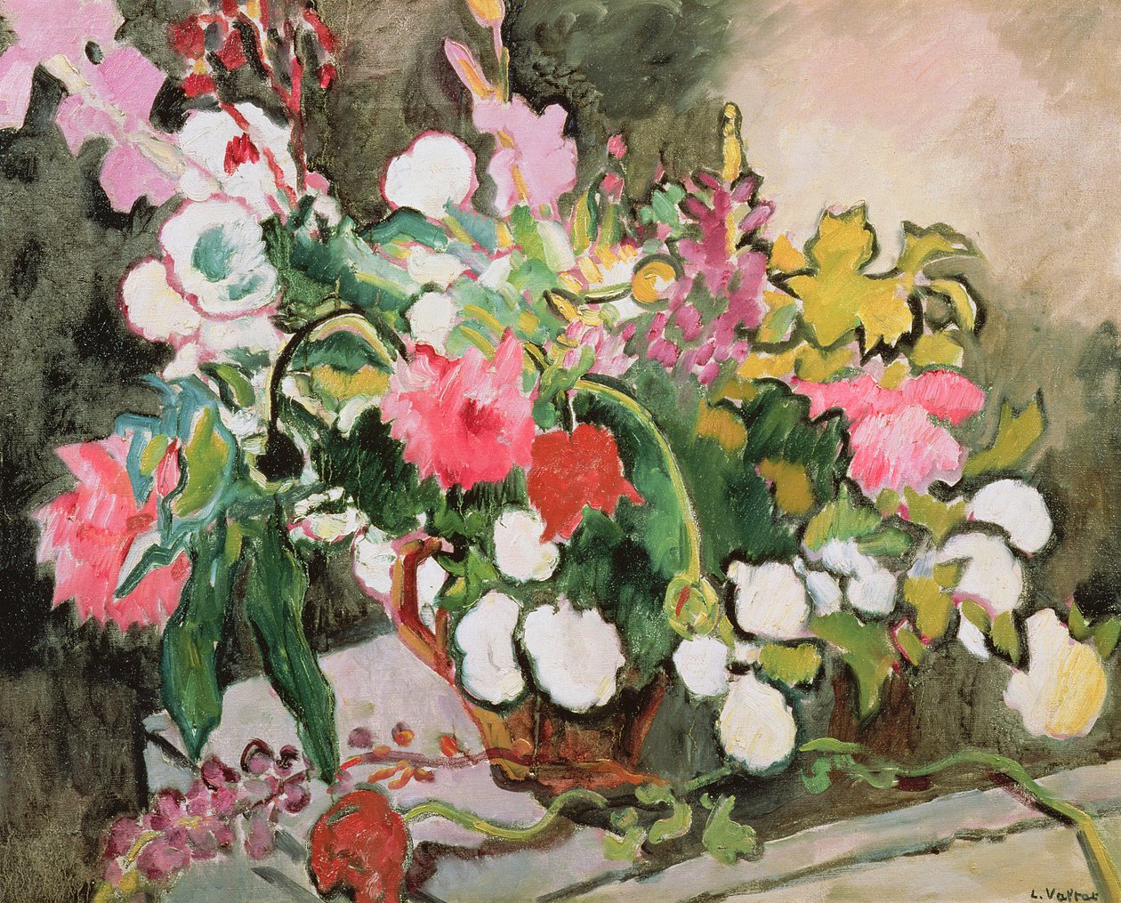 Groot boeket door Louis Valtat