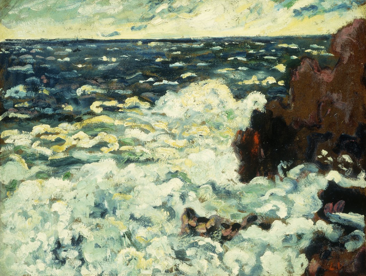 De Golven door Louis Valtat