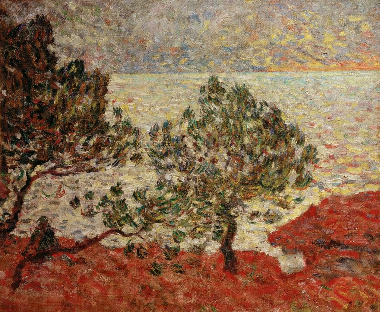 Agay landschap door Louis Valtat