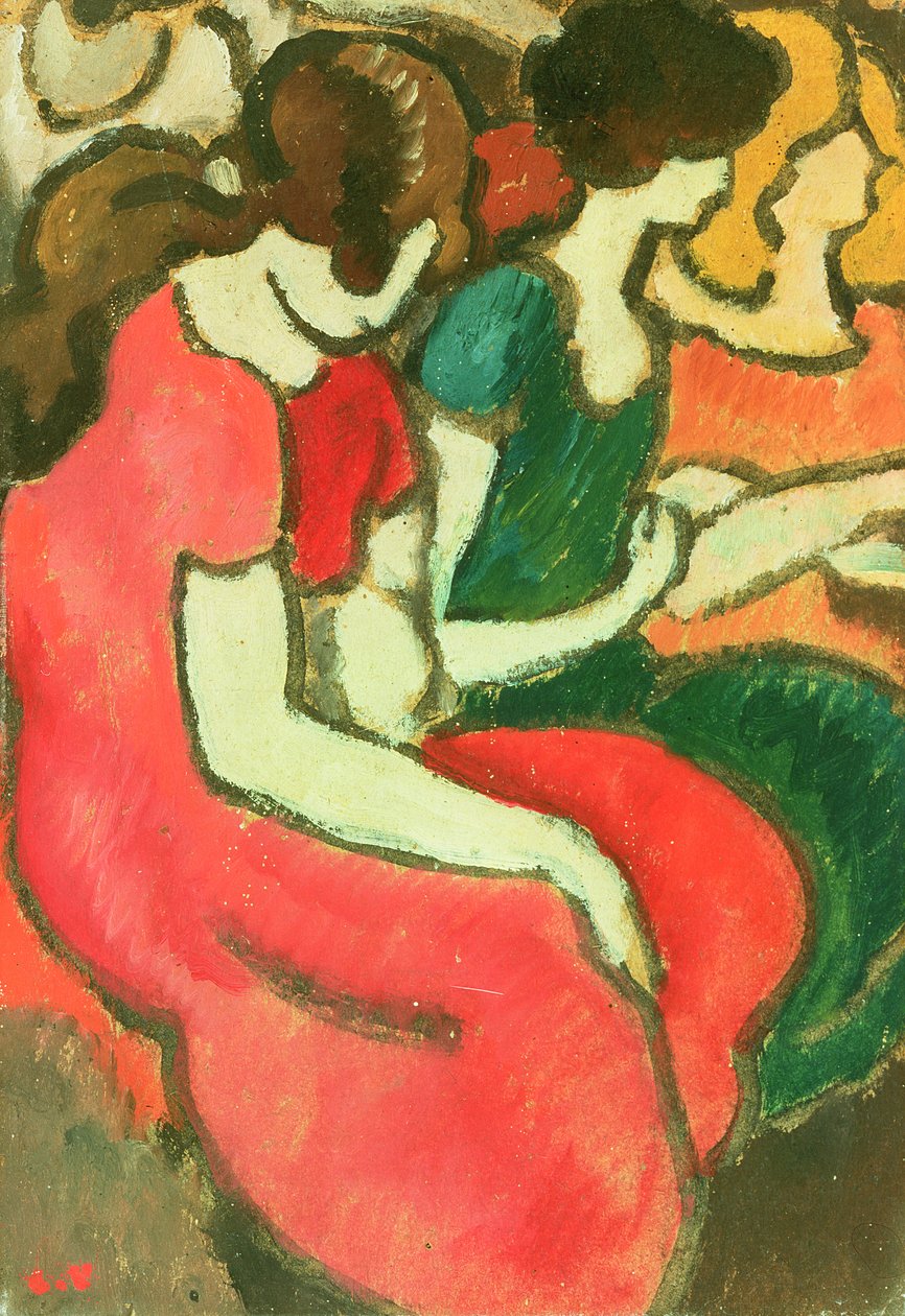 De loge in het theater door Louis Valtat