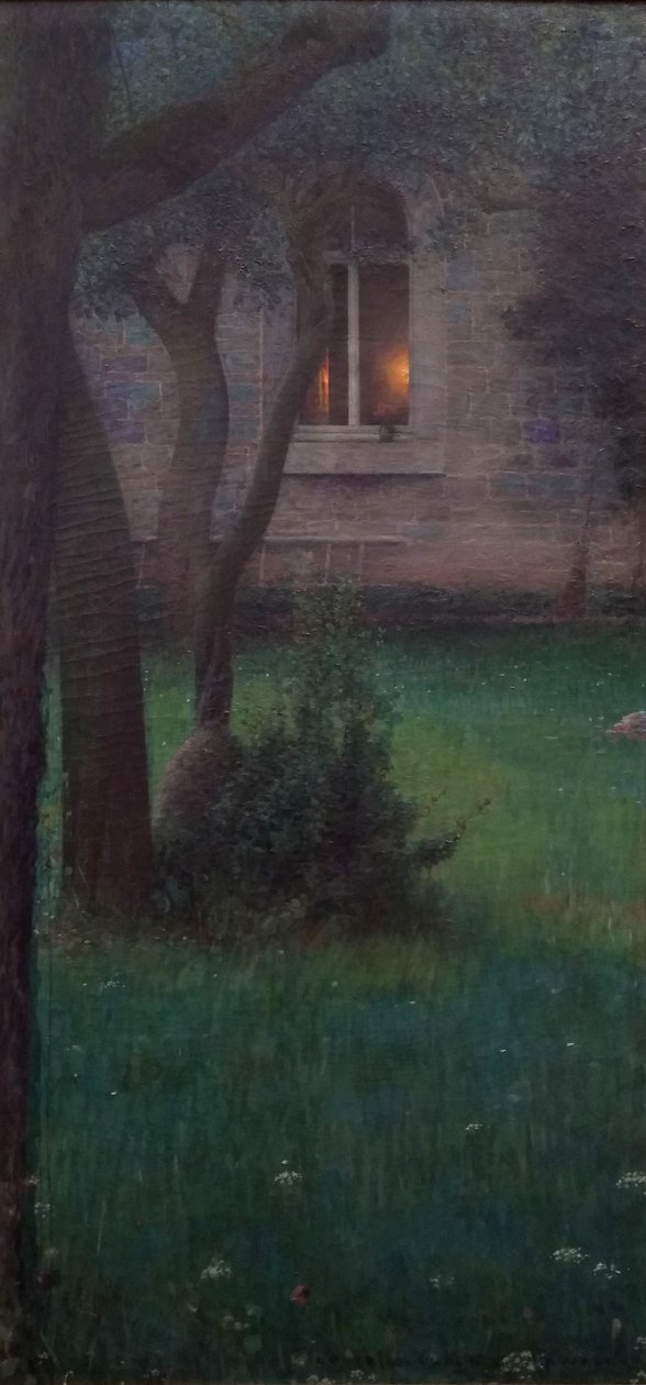 De foyer door Louis Welden Hawkins