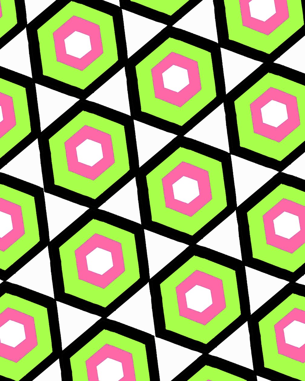 Hexagoon door Louisa Hereford