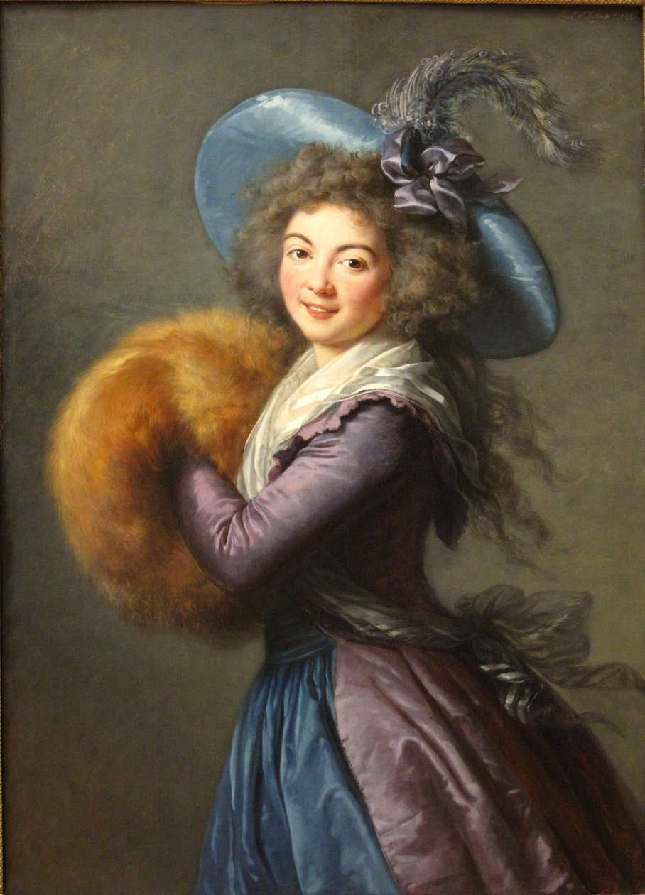 Portret van Madame Molé-Reymond door Elisabeth Louise Vigee Lebrun