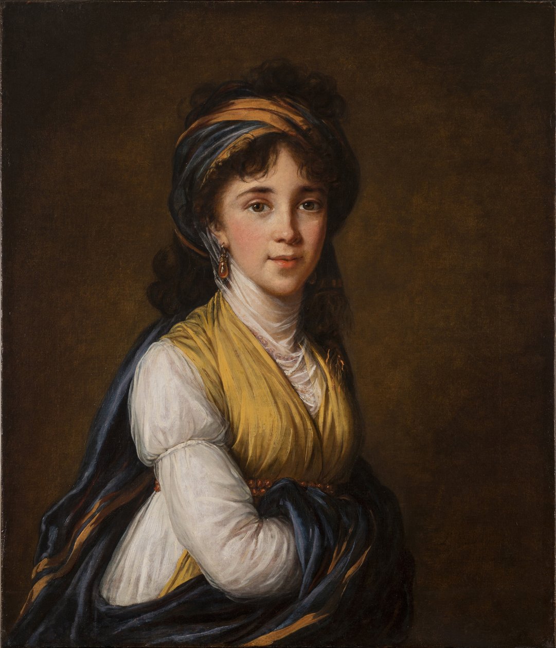 Portret van Prinses Belozersky door Elisabeth Louise Vigee Lebrun