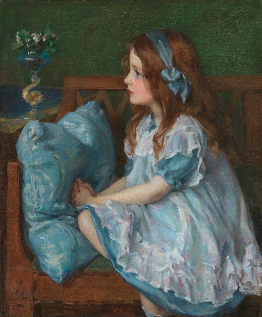 Meibloemen, 1911 door Louise Cox