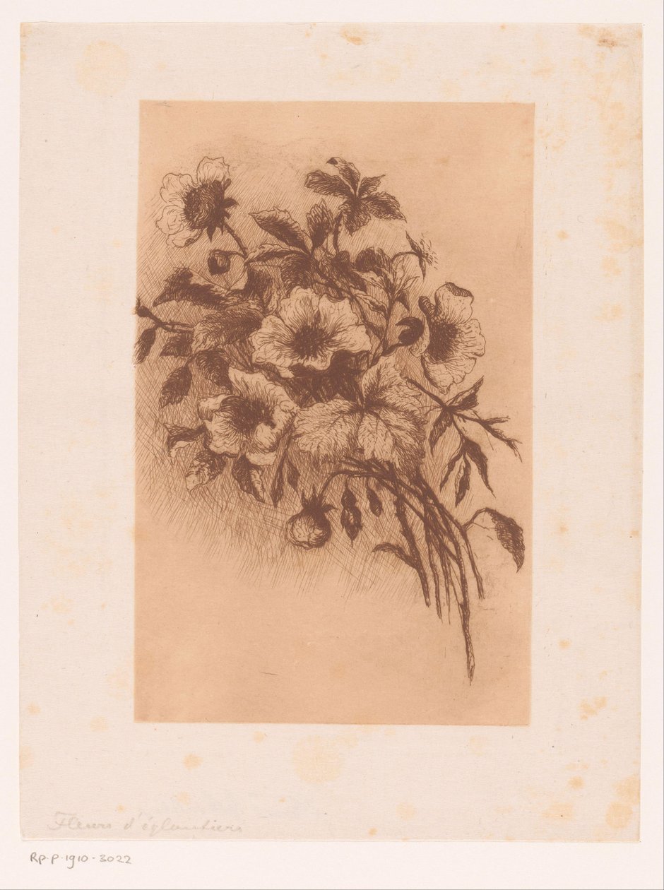 Bloemen door Louise Elsen (attributed to)
