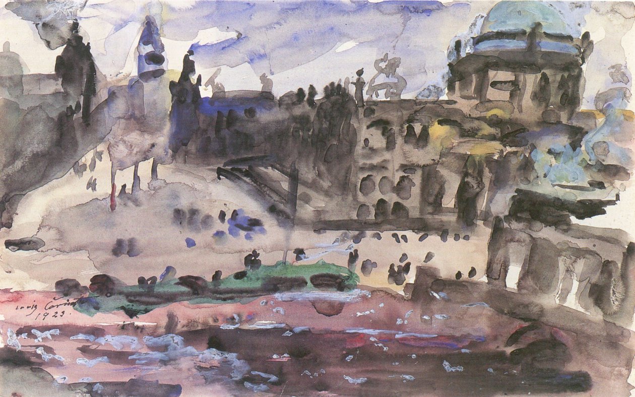 Kasteelvrijheid door Lovis Corinth