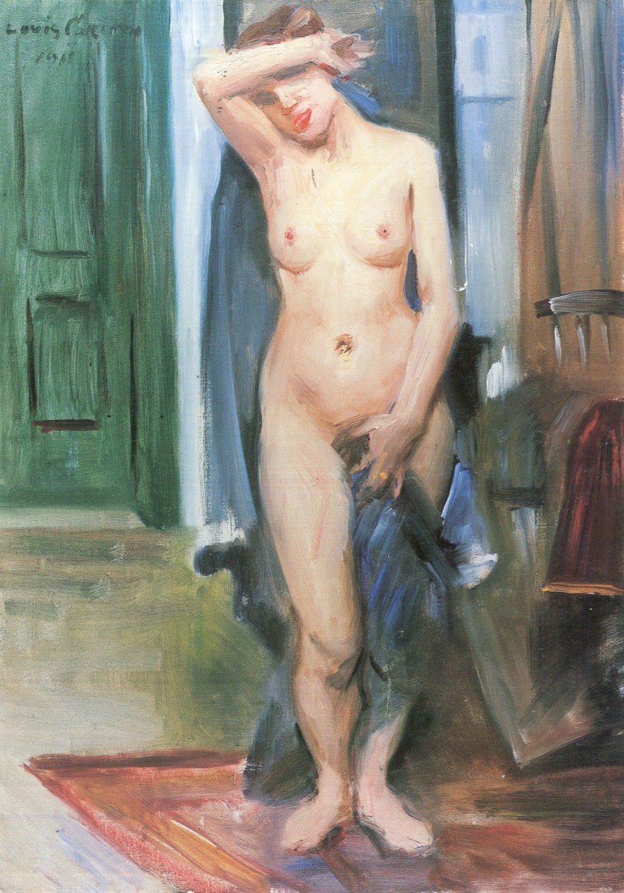 Staande Naakt door Lovis Corinth