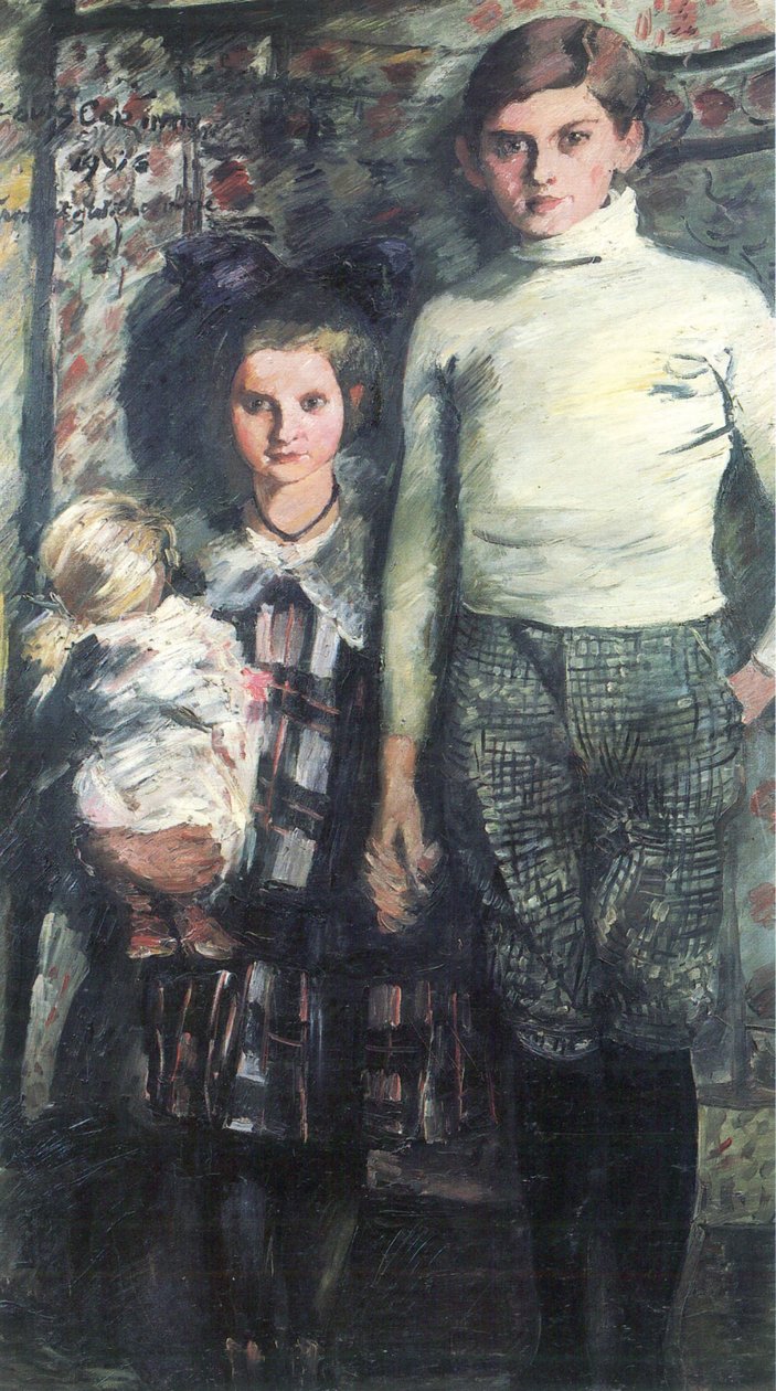 Thomas en Wilhelmine door Lovis Corinth