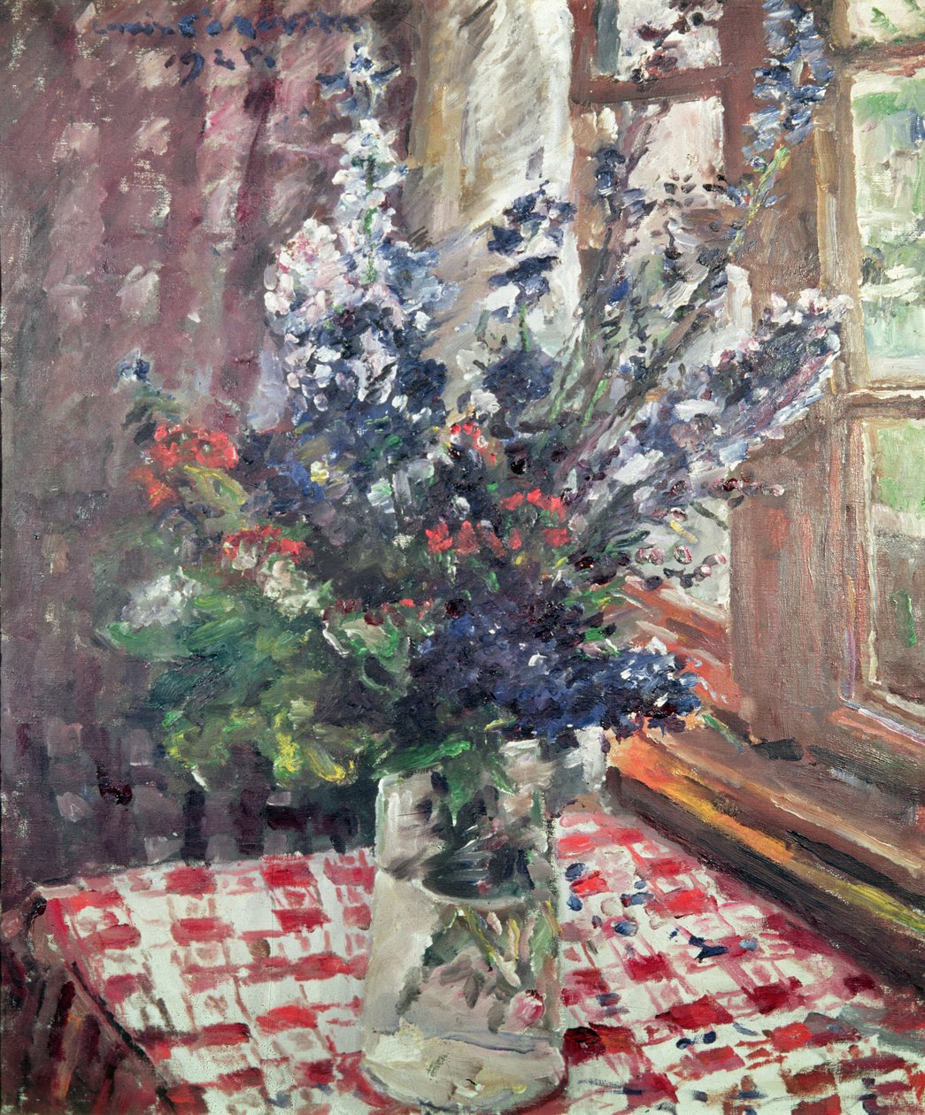 Ridderspoor door Lovis Corinth