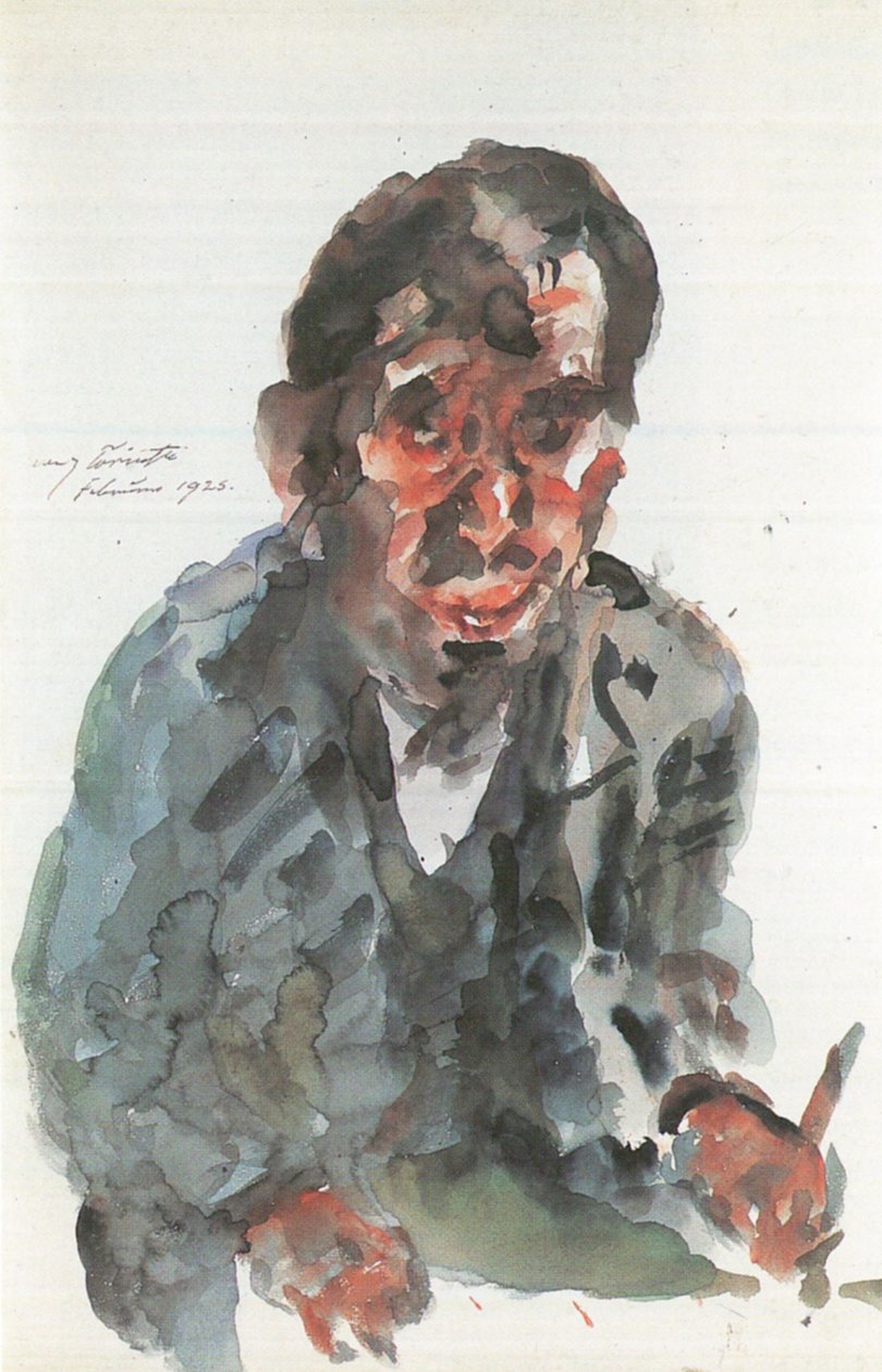 Zelfportret door Lovis Corinth