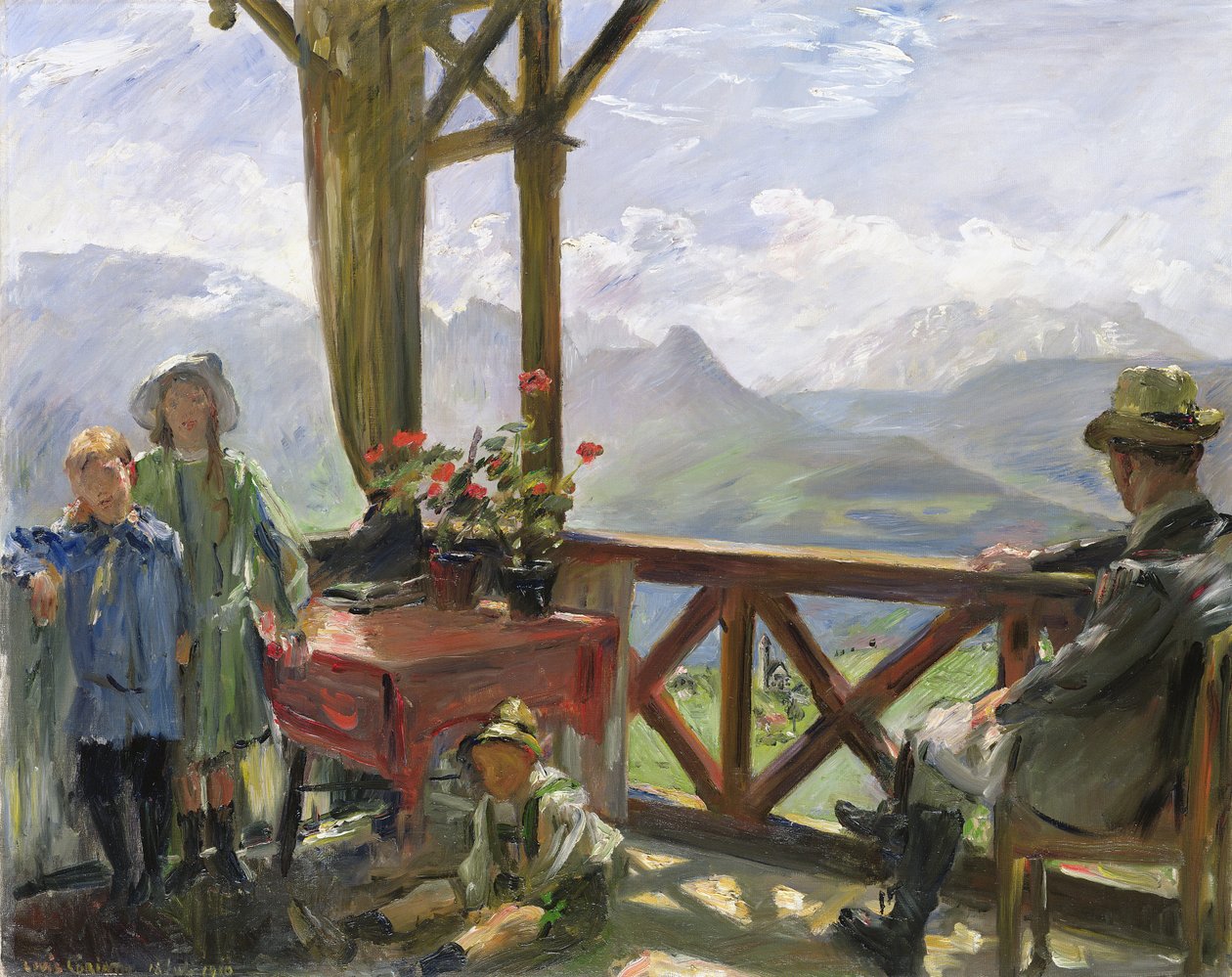 De Klobenstein door Lovis Corinth
