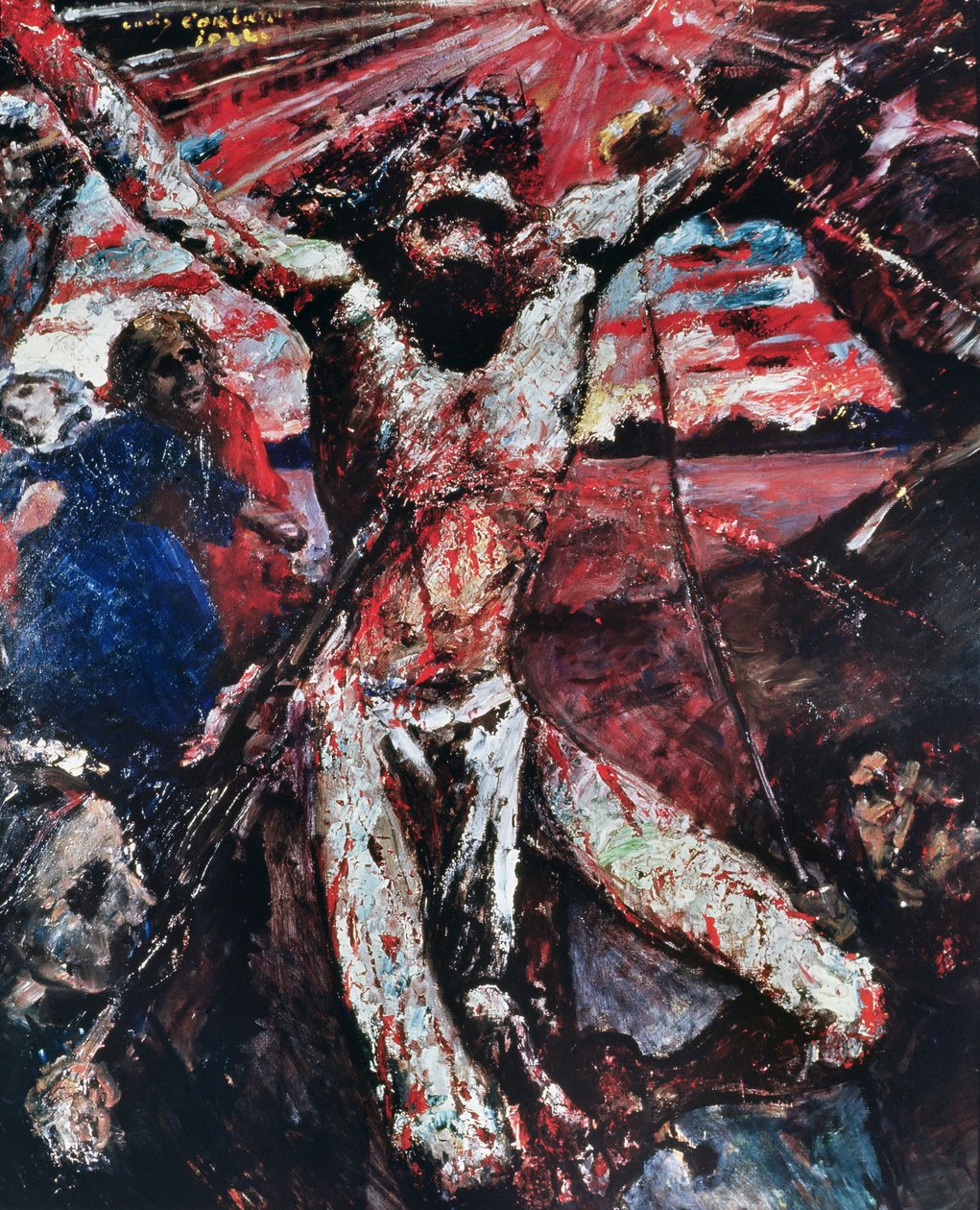 De Rode Christus, 1922 door Lovis Corinth