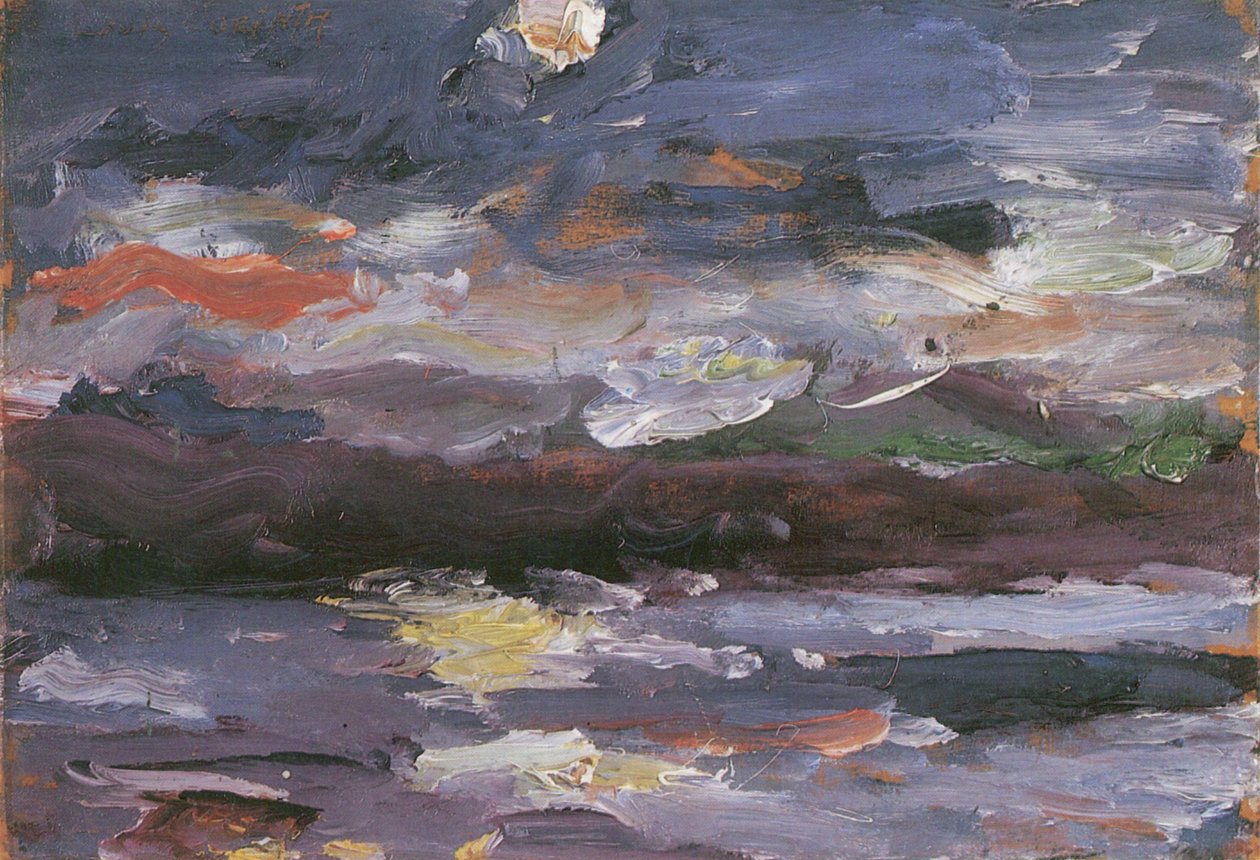 Walchensee, Maanlicht door Lovis Corinth