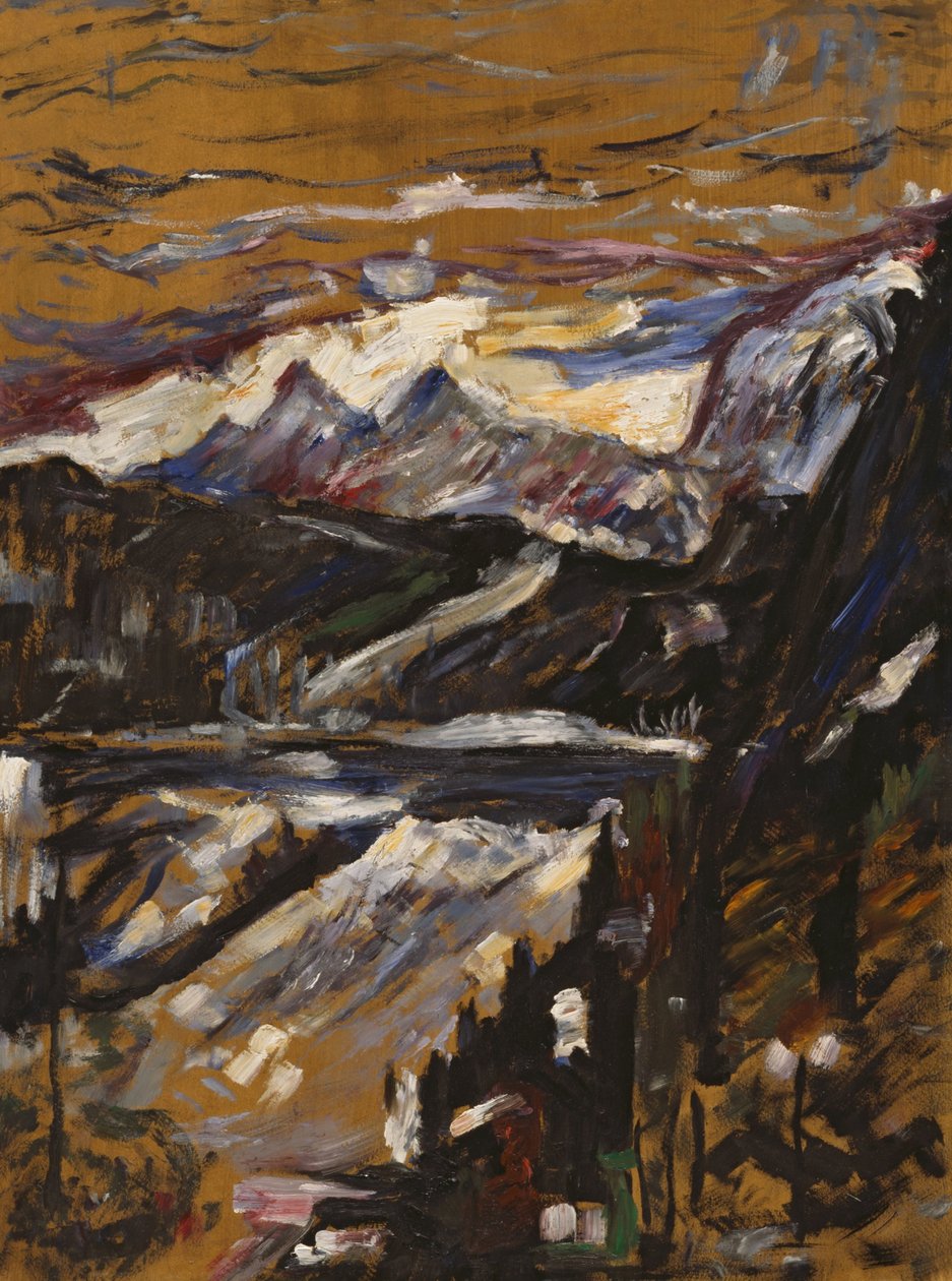 De Walchensee door Lovis Corinth