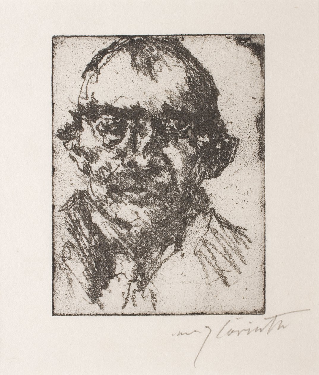 Zelfportret door Lovis Corinth