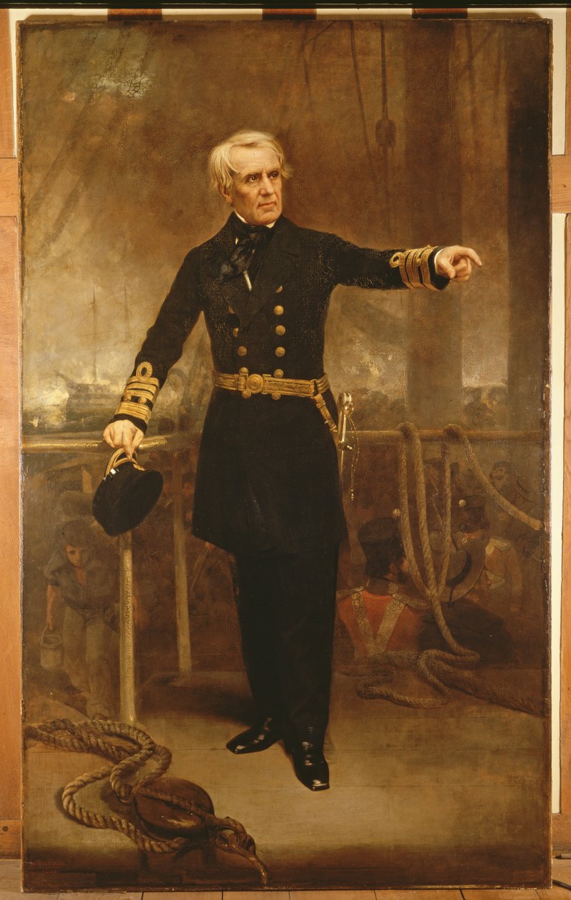 Admiraal Lord Lyons, GCB, 1855 door Lowes Cato Dickinson