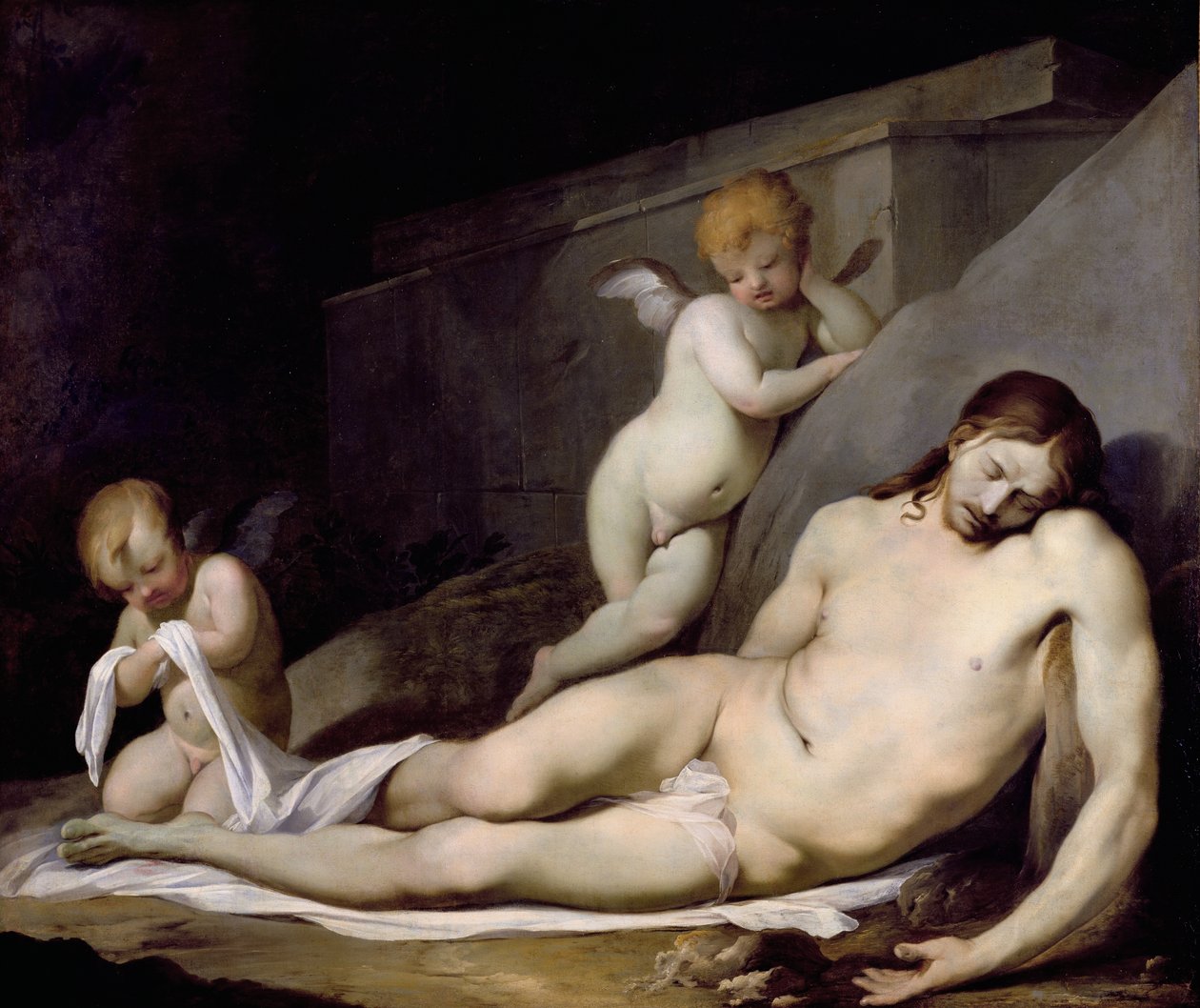 Dode Christus door Lubin Baugin