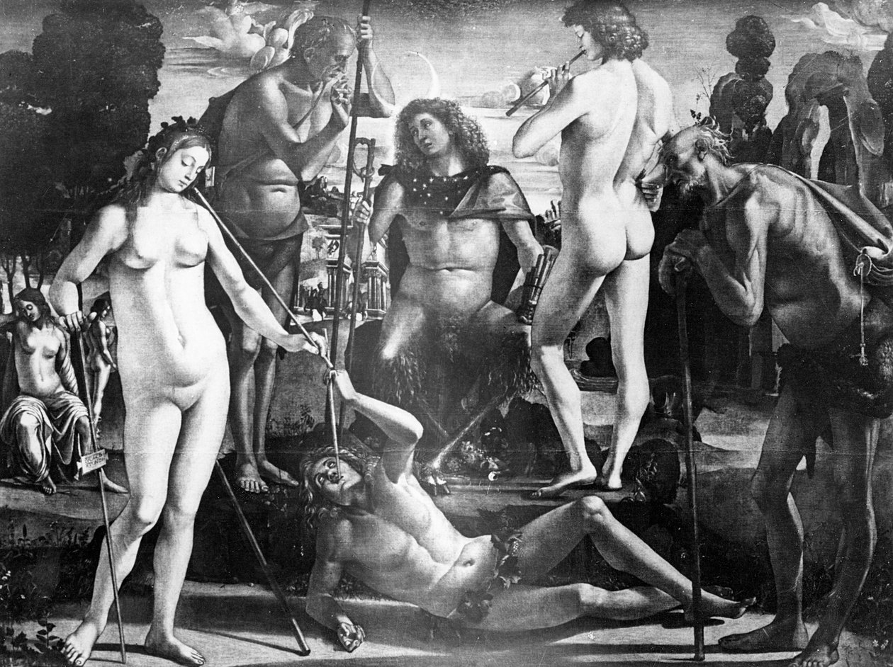 Hof van Pan, c.1484 door Luca Signorelli