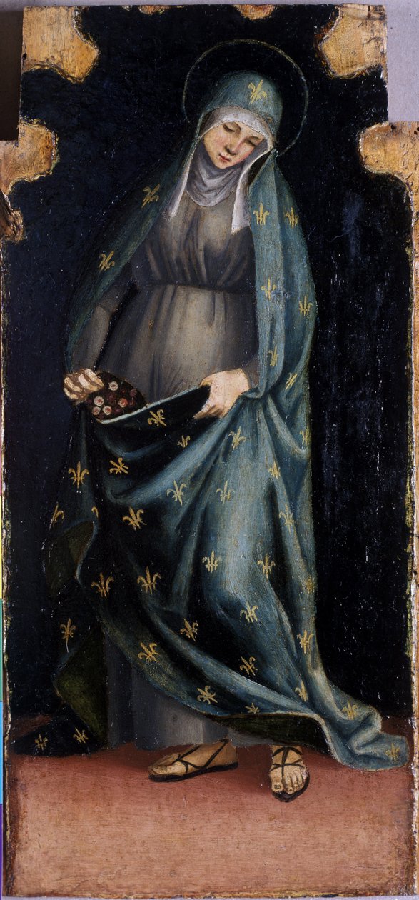 St. Casilda, c.1515-20 door Luca Signorelli