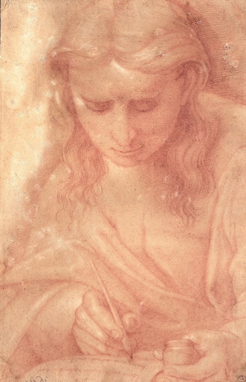 St. Johannes de Goddelijke door Luca Signorelli