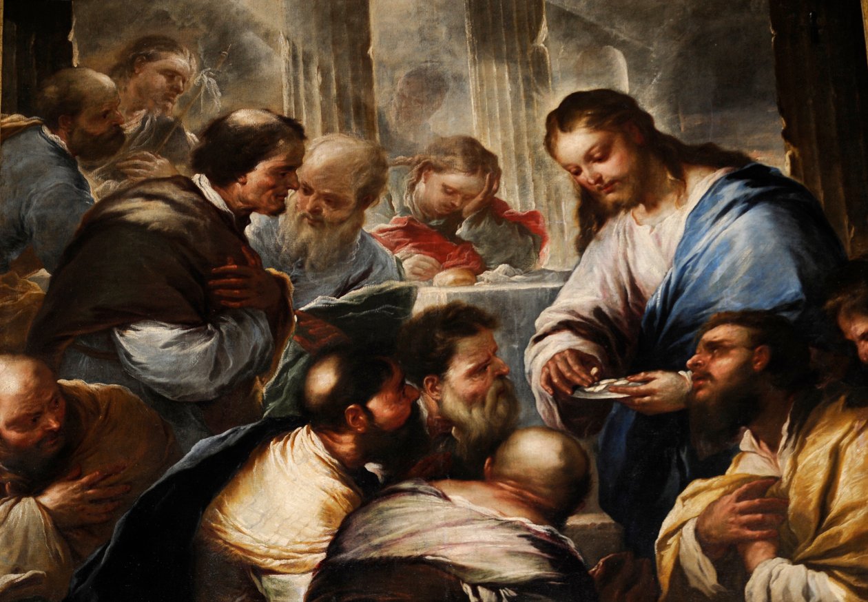 Communie van apostelen door Luca Giordano