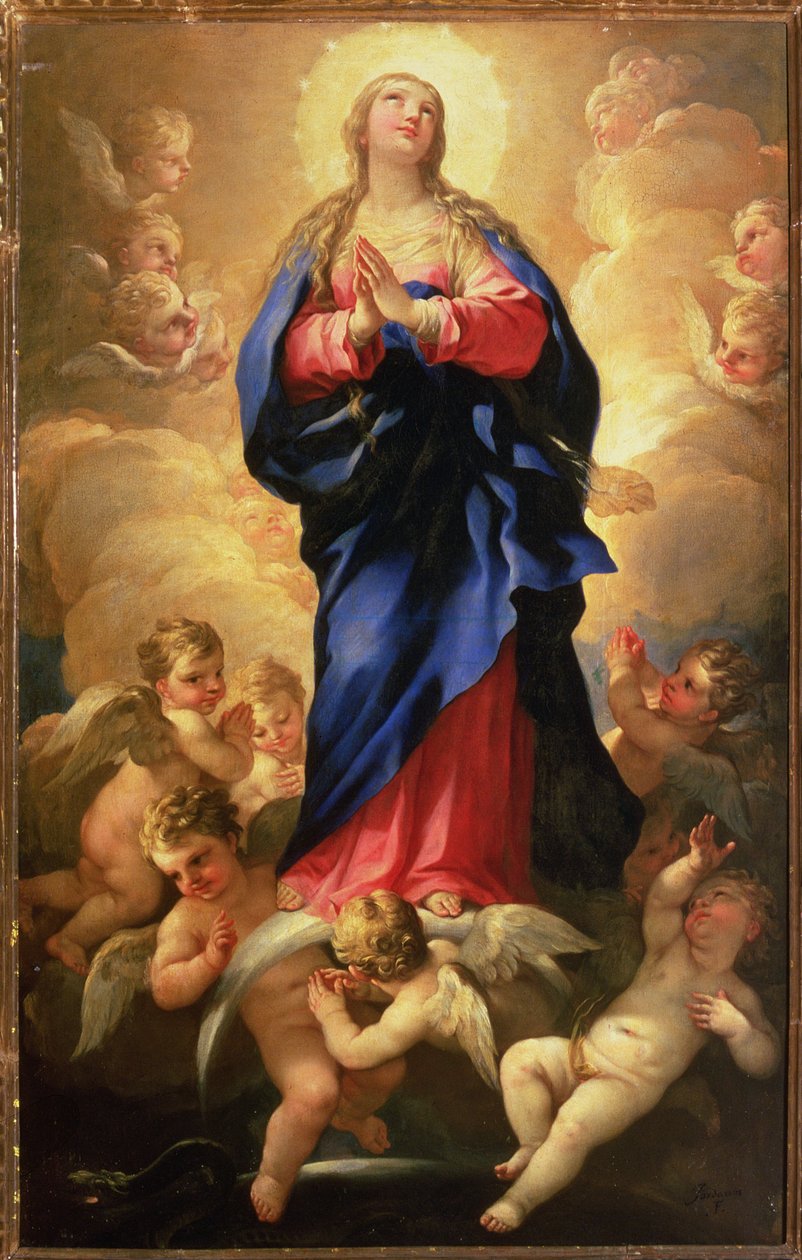 Onbevlekte Ontvangenis door Luca Giordano