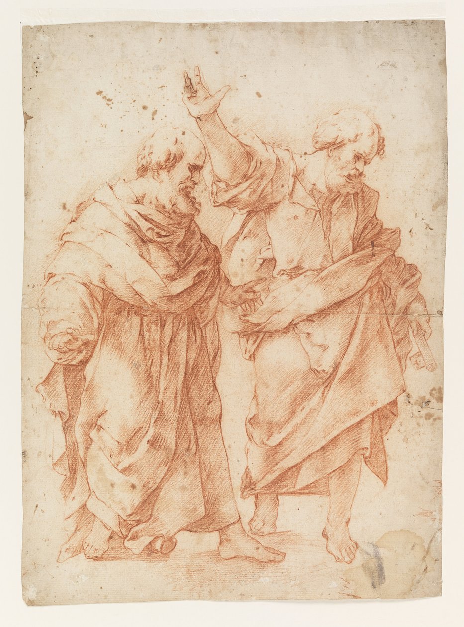 Twee apostelen door Luca Giordano