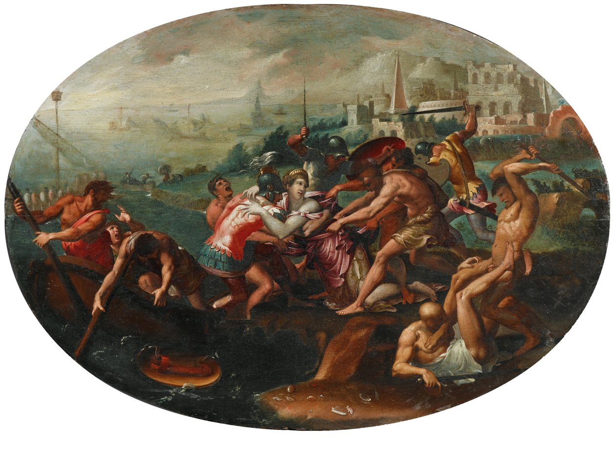 De ontvoering van Helena door Luca Penni