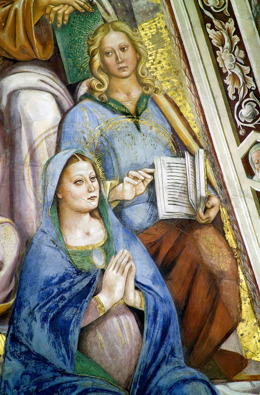 Apostelen (detail) door Luca Signorelli