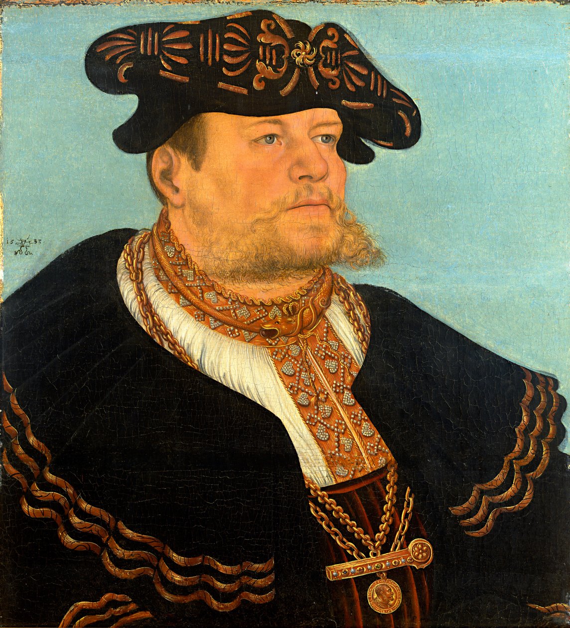 Gregor Brück, 1533 door Lucas Cranach the Elder