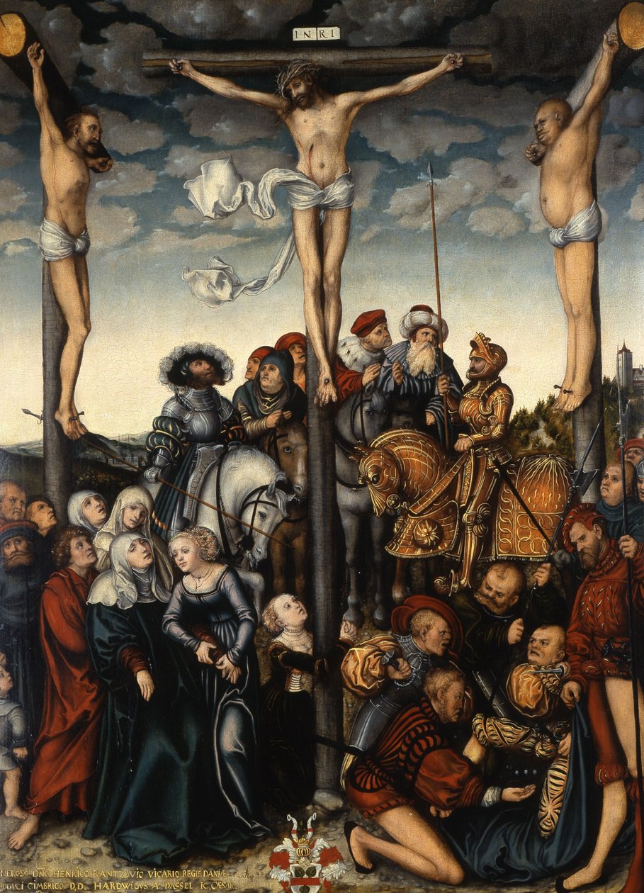 Kruisiging door Lucas Cranach the Elder