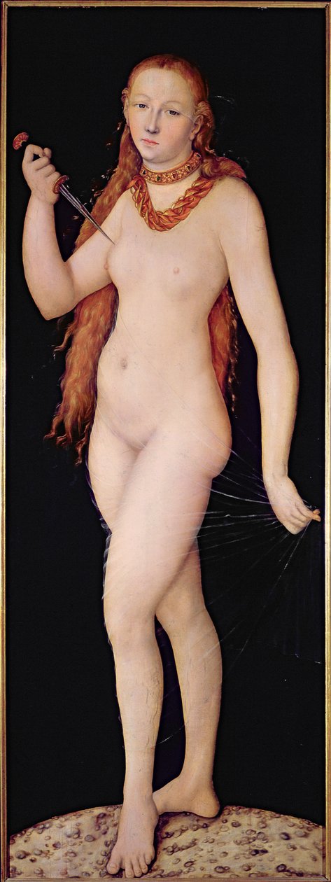 De Dood van Lucretia, c.1524 door Lucas Cranach the Elder